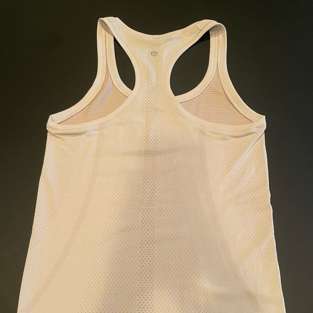 Lululemon Size 6 Swiftly Tech Tank Light Pink , T… - image 2